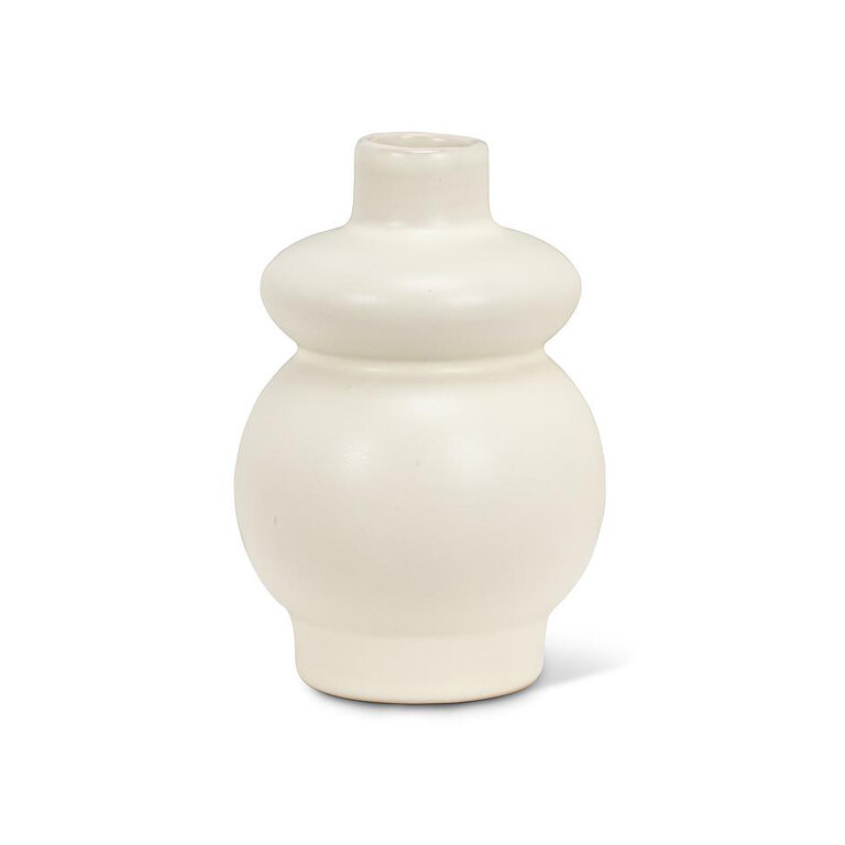 Bud Vase Curvy Ivory Product Image